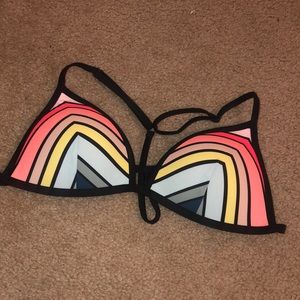 Rainbow Bikini Top